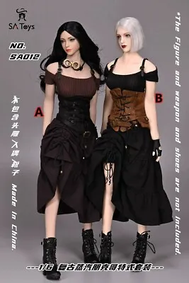 SA Toys SA012 1/6 Vintage Steampunk Gothic Set Suitable For Female Soldiers • $69.89