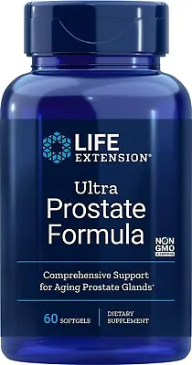 Life Extension Ultra Prostate Formula 60 Softgels • $25.90