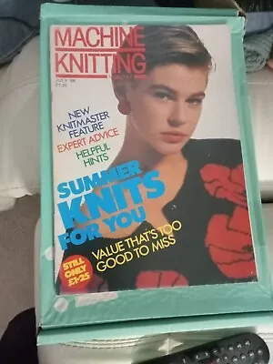 £3 • Buy Machine Knitting Monthly ~ July '88