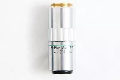 Mitutoyo M Plan Apo 20x 0.42 F=200 Microscope Objective Lens #4893 • $479