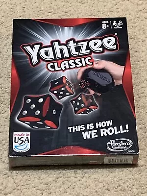 Yahtzee Classic This Is How We Roll Original Family Board Game Hasbro NEW Sealed • $19.99