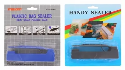 Portable Mini Home Heat Bag Sealer Sealing Machine Plastic Bag Food Packaging UK • £4.99