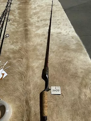 Vintage FENWICK 1260 Lunker Stik Baitcasting 5’6' Rod Made In USA • $29