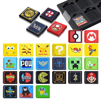 Portable Game Card Box Storage Holder Case Cover Organizer For Nintendo Switch • £6.89