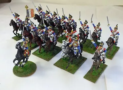 17x Well Painted 28mm French Napoleonic Cuirassiers (Elite Miniatures) • £41