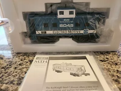 $17.50 • Buy MTH RailKing Electro Motive Division Steel Caboose (#SD45) #30-7012F  New In Box