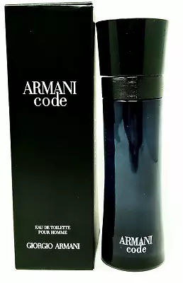 Armani Code By Giorgio Armani 4.2 Oz EDT Cologne For Men Factory Sealed • $36