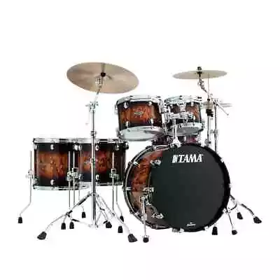 Tama Starclassic Walnut/Birch 5pc Drum Set Molten Brown Burst • $2599.99