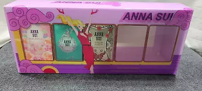 Anna Sui Set Of 3 Miniature Collection .14fl Oz Perfume Fairy Dance Secret Wish • $25