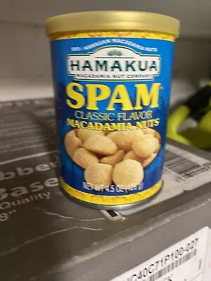 Hamakua Spam Classic Flavored  Hawaiian Macadamia Nuts 4.5 Oz  Pkg • $12