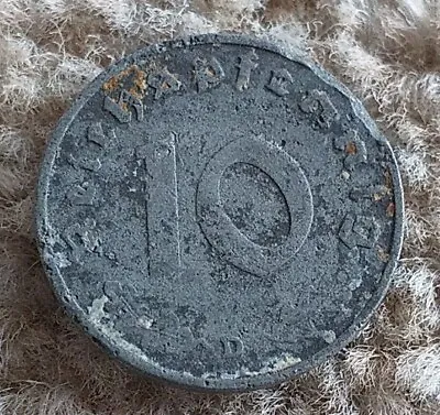 10 Reichspfennig 1940D Germany Third Reich Coin  COINCORNER1 • £0.99