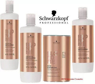 Schwarzkopf BLONDE ME Premium Lift 9+ 450gr / Developer 1000 Ml- Quick Dispatch  • £24.89