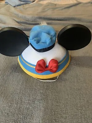 Rare Vintage Disney Mouseketeer Ears Mini Ear Hat Donald Duck Collectible • $23