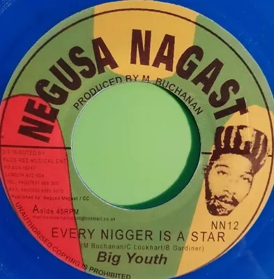 £12.95 • Buy Every Nigger Is A Star / Version Big Youth 45 