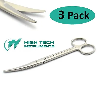 3 Surgical Operating Medical Mayo Scissors Curved 5.5  Blunt/Blunt Instruments • $9.99