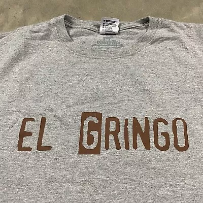 EL GRINGO MOVIE T Shirt Mexican Christian Slater L Drug Cartel DEA Promo VTG • $23.99