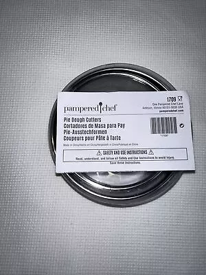 Pampered Chef Pie Dough Cutters 1709 Never Used • $15