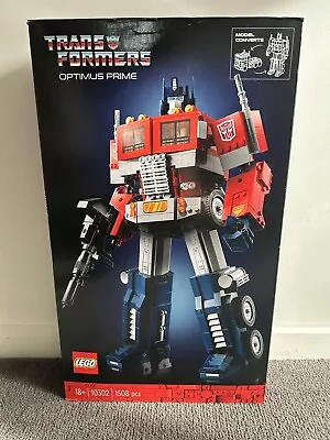 LEGO Transformers Optimus Prime 10302 Brand New Sealed. • $245