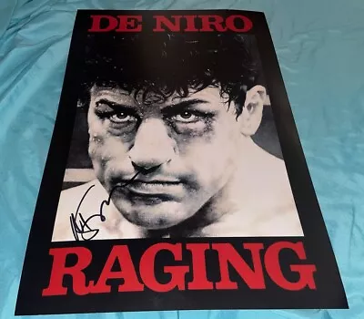 Martin Scorsese Signed 12x18 Photo Raging Bull • $360