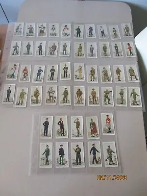 John Player & Sons Uniforms Of The Territorial Army 1939 Full Set Of 50 Cards  • £2.50