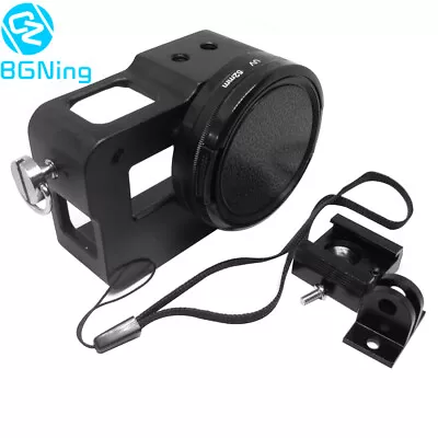 6 7 Protector 5 GoPro Cage Pro 7 BGNing Hero Case 5 CNC Go Lens Aluminum UV • $21.57