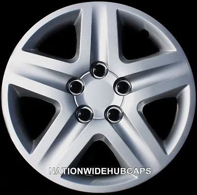 $64.99 • Buy New Set Of 4 16  Hub Caps 5 Spoke Rim Wheel Covers Rims Star Steel Wheels Lug