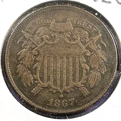 1867 2C Two Cent Piece (79076) • $53.19