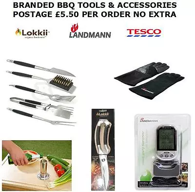 Bbq Tools  Branded Items 17 Items To Chose From P&p £3.50 Max • £5.95