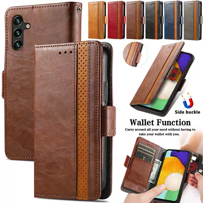 For Huawei Y9 Prime P40 Y5 Magnetic Luxury Flip Leather Wallet Stand Case Cover • $16.89