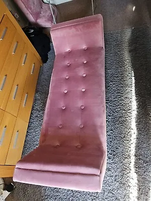 £15 • Buy Pink Suade Bench