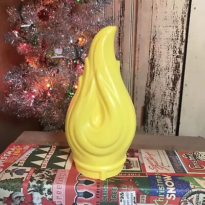 Blow Mold Flame Top For Vintage General Foam Christmas Candle New Stock • $19.99