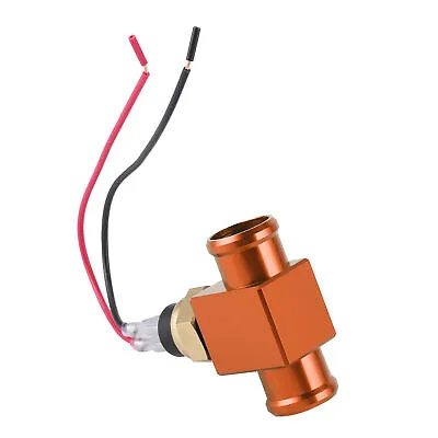 £14.35 • Buy Orange Thermostat Water Temperature Switch Radiator Coolant Fan Temp Sensor For