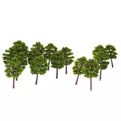 Set Of 40 Deep Green N Scale Model Trees For Building Scenery And Layout • $10.81