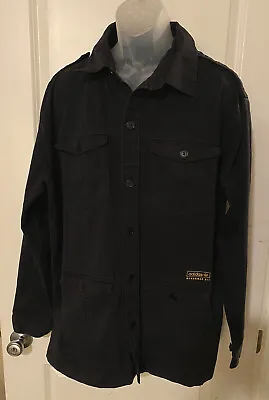 $75.65 • Buy Adidas Muhammad Ali Rare 2005 Cargo Pockets Black Jacket XL Streetwear Y2K