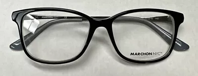 NEW Marchon NYC M-5012 005 51-15-140 Black Plastic Full Rim Eyeglasses Frame • $66.29