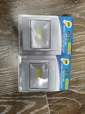  LED Wall Tap Light/ Night Light. Tap On & Off. Easy Mounting. Free Ship!!! 2pk • $10.99