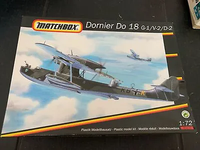 Matchbox Model Kit 40409 - Dornier Do 18 G-1 / V-2 / D-2 - 1/72 UNBUIILT • $40