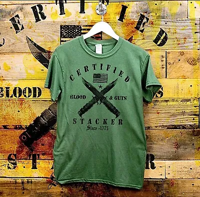 Combat Knife T-shirt Army Ranger  Military Combat Veteran Infantry Kabar Tee • $19.99