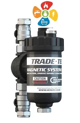 Magnetic Boiler Filter 22mm Trade Tec For Central Heating 360 Degrees TRM  • £59.95