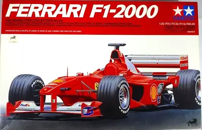 TAMIYA 1/20 FERRARI F-1 2000 #3 Michael Schumacher World Champ Plastic Model Kit • $66