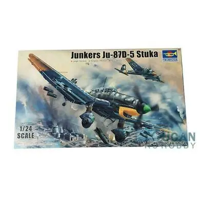 Trumpeter 02424 German Ju-87D-5 Stuka Bombardment Aircraft 1/24 Scale Plane Jet • $172.47