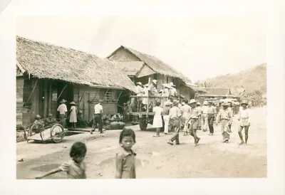 6/1945 WWII USS SHANGRI-LA San Pedro Bay Leyte Photo #8&9  Locals • $3.99