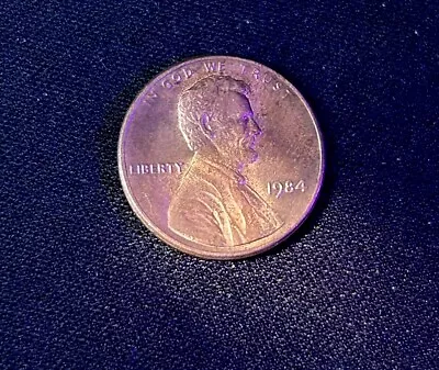 1984  Penny No Mint Mark - Multiple Strike Errors • $325