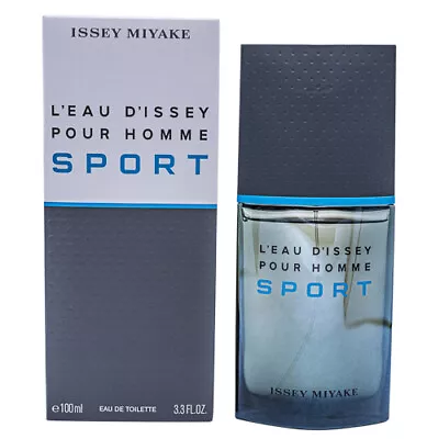 L'eau D'issey Pour Homme Sport By Issey Miyake Cologne For Men 3.4 Oz New In Box • $30.93