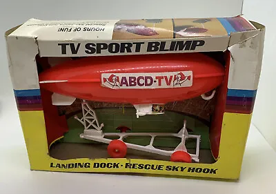 RARE Vintage TV Sports Blimp Toy Eye In The Sky USA Processed Plastic Co. • $39.99