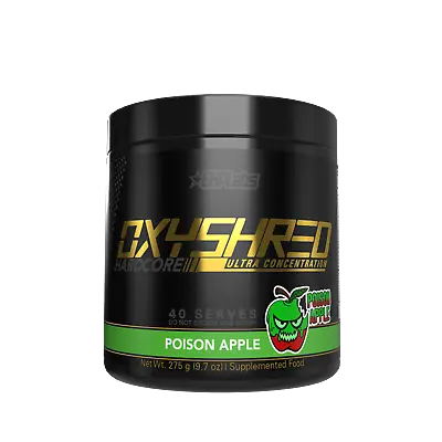 Ehplabs Oxyshred Hardcore Poison Apple Limited Edition Fatburner Express Post • $71.17
