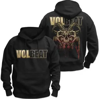 Volbeat Unisex Pullover Hoodie: Bleeding Crown Skull (Back Print) • $41.85