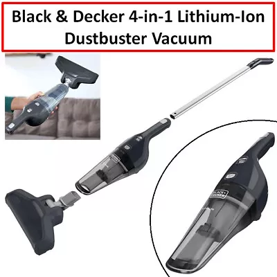 Black + Decker DustBuster 4in1 Cordless Vacuum Cleaner 16.2Wh Vac Cleaning • $98