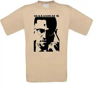 Malcolm X Black Power Islam Black Panther Revolution T-Shirt • $22.35