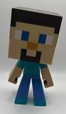 Mojang Notch Minecraft - STEVE 6  Vinyl Large Figure (Ball Jointed Head) • $5